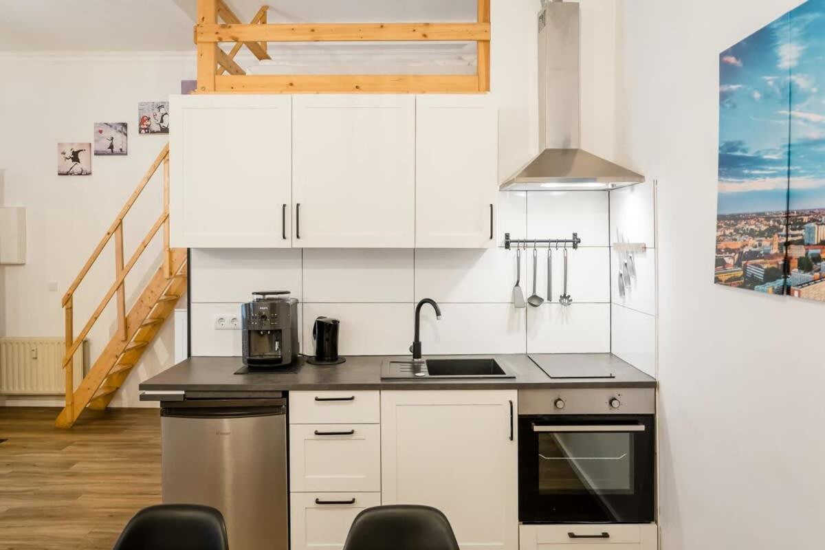 Stylish Loft Close To Boxhagener Platz Berlín Exterior foto